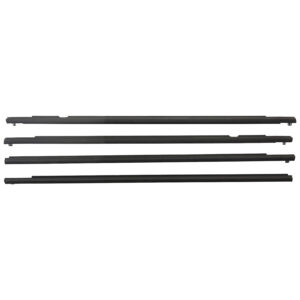 011-1901-35 MOLDURA CANUELA MZ 3 04-09 NEGRO JUEGO DE 4 PIEZAS EXTERIOR DELANTERA/TRASERA DER/IZQ
