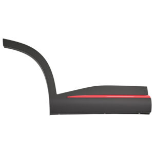 011-6100-18 MOLDURA PUERTA TRASERA OM C5 23-25 CORRUGADA C/FILO ROJO DER