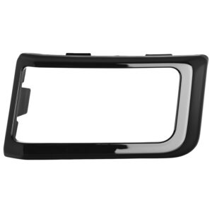011-6800-02 MOLDURA TAPA DEFENSA GM SIERRA 23-26 NEGRA BRILLANTE C/HOYO DER