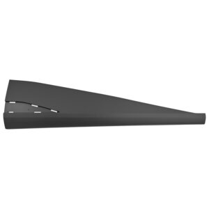 011-7104-00 MOLDURA PUERTA DELANTERA BY DOLPHIN MINI 24-26 INFERIOR CORRUGADA DER