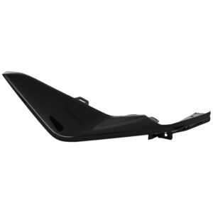 011-7907-07 MOLDURA FASCIA DELANTERA GL CITYRAY 25-26 NEGRA BRILLANTE IZQ