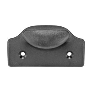 012-1205-11 MANIJA DE TAPA FD COURIER 01-10 NEGRO CORRUGADA PLASTICO GANCHO SUJETADOR TRASERA DER/IZQ
