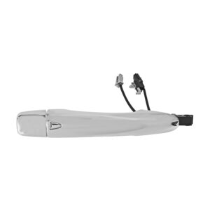 012-2307-38 MANIJA EXTERIOR NS FRONTIER 16-25 CROMADA PLASTICO SIN HOYO PARA LLAVE CON SENSOR Y CONECTOR TIPO ORIGINAL DELANTERA DER