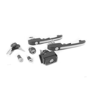 012-3111-47 MANIJA EXTERIOR VW GOLF 88-92 NEGRA/CROMO SET PUERTA/CAJUELA/ENCENDIDO/GUANTERA DELANTERA/TRASERA DER/IZQ