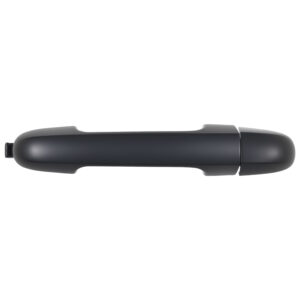 012-3402-22 MANIJA EXTERIOR HY ELANTRA 07-12 PLASTICO NEGRA LISA SIN HOYO PARA LLAVE SIN SENSOR DELANTERA DER TRASERA DER/IZQ