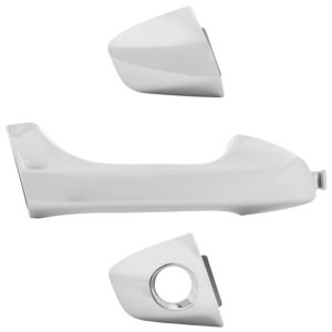 012-3506-02 MANIJA EXTERIOR KI RIO 18-23 CROMO PLASTICO CON HOYO PARA LLAVE/SIN HOYO PARA LLAVE SIN SENSOR DELANTERA/TRASERA DER
