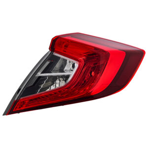 017-1302-E2 CALAVERA EXTERIOR HD CIVIC 16-20 4 PUERTAS C/LEDS S/FOCO CN DER