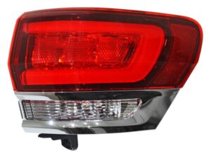 11-6661-A0-1N CALAVERA GRAND CHEROKEE 17-21 EXT C/FOCO C/MOLD CROM OSCURA TYC 260130 DER