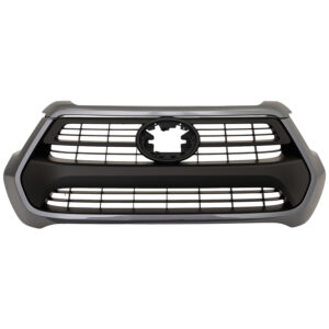 204-3007-21 PARRILLA TY HILUX 20-24 C/MOLDURAS GRIS SATINADA