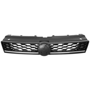 204-3132-06 PARRILLA VW VENTO 20-22 LINEA NUEVA NEGRA MATE C/MOLDURA CROMADA 4 PUERTAS