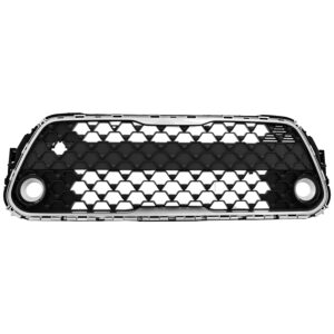 204-3508-07 PARRILLA FASCIA KI SOUL 20-22 C/MOLDURA CROMADA C/HOYO P/FARO