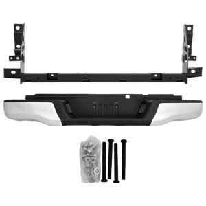 206-1230-28 DEFENSA TRASERA FD RANGER 23-26 (U.T.P.) PLATEADO S/HOYO P/SENSOR
