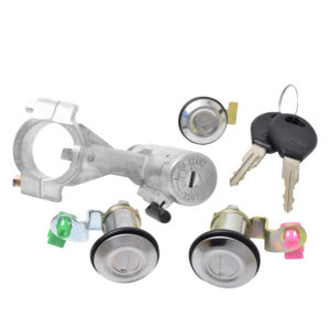 224-2305-03 SET DE CILINDROS NS D21 87-95 CROMADO METAL SET CON LLAVE