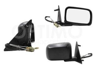 ESP5012 ESPEJO DER MANUAL NEGRO POROSO C/CONTROL JETTA/GOLF A2 87-92