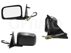 ESP5011 ESPEJO IZQ MANUAL NEGRO POROSO C/CONTROL JETTA/GOLF A2 87-92