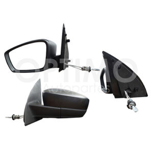 ESP5013 ESPEJO IZQ MANUAL NEGRO POROSO C/CONTROL VW SAVEIRO 2010-2023