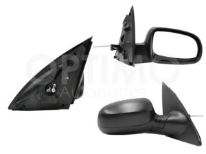 ESP5028 ESPEJO DER MANUAL NEGRO POROSO C/CONTROL (TORNADO 04-11) CORSA 03-08