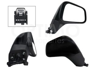 ESP5034 ESPEJO DER ELECT NEGRO P/PINTAR C/DESEMPA?ANTE (5PINES) TRAX 13-20