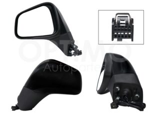 ESP5033 ESPEJO IZQ ELECT NEGRO P/PINTAR C/DESEMPA?ANTE (5PINES) TRAX 13-20