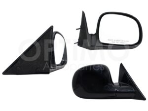 AERC1801 ESPEJO DER MANUAL NEGRO P/PINTAR (BLAZER-SONOMA-BRAVADA 95-97) S-10 95-97