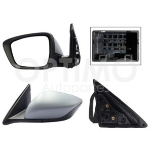 ESP5059 ESPEJO IZQ ELECT NEGRO P/PINTAR (3PINES) TRACKER LS/LT 21-25