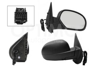 ESP5068 ESPEJO DER ELECT NEGRO POROSO C/DESEMPA?ANTE (5PINES) (SUBURBAN-TAHOE-YUKON 07-13) SILVERADO/CHEYENNE 07-13