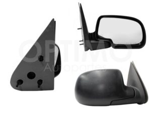 ESP5078 ESPEJO DER MANUAL NEGRO POROSO S/CONTROL SILVERADO/CHEYENNE 99-06