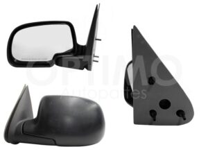 ESP5077 ESPEJO IZQ MANUAL NEGRO POROSO S/CONTROL SILVERADO/CHEYENNE 99-06