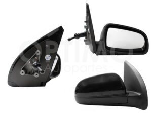 ESP5086 ESPEJO DER MANUAL NEGRO P/PINTAR C/CONTROL (BASE INT METALICA) (PT G3 06-09) AVEO 07-17