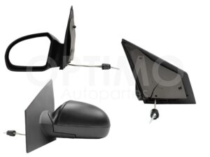 ESP5119 ESPEJO IZQ MANUAL NEGRO POROSO C/CONTROL FIESTA FIRST 03-10