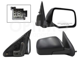 ESP5150 ESPEJO DER ELECT NEGRO P/PINTAR C/DESEMPA?ANTE (5PINES) ESCAPE 08-12