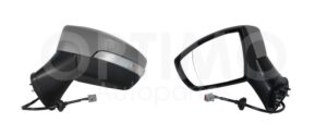 ESP5165 ESPEJO IZQ ELECT GRIS P/PINTAR C/LUZ DIRECCIONAL (5PINES) ECOSPORT 13-17