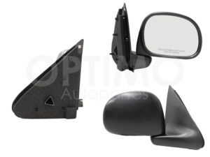 ESP5176 ESPEJO DER MANUAL NEGRO POROSO T/BANDERA F-150/F-250 97-08