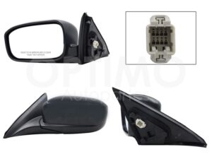 ESP5193 ESPEJO IZQ ELECT NEGRO P/PINTAR (3PINES) ACCORD 03-07