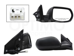 ESP5214 ESPEJO DER ELECT NEGRO P/PINTAR (3PINES) CR-V 17-20