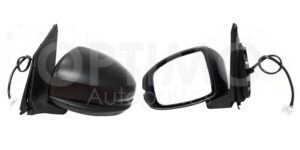 ESP5225 ESPEJO IZQ ELECT NEGRO P/PINTAR C/LUZ DIRECCIONAL (5PINES) CITY 14-22