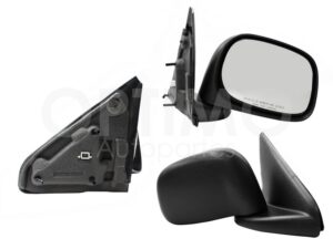 AERK0301 ESPEJO DER MANUAL NEGRO POROSO RAM 02-08