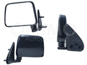 ESP5287 ESPEJO IZQ MANUAL NEGRO POROSO (BASE INT PLASTICO) (NP-300 D-22 08-15) D-21 94-07