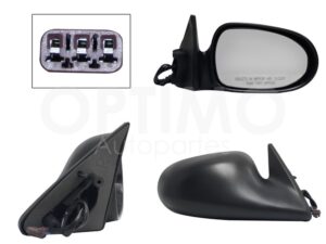 ESP5334 ESPEJO DER ELECT NEGRO POROSO (3PINES) SENTRA B-14 96-00