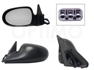 ESP5333 ESPEJO IZQ ELECT NEGRO POROSO (3PINES) SENTRA B-14 96-00