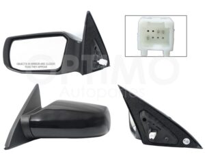 ESP5377 ESPEJO IZQ ELECT NEGRO P/PINTAR (3PINES) ALTIMA 07-12