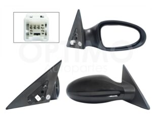 ESP5380 ESPEJO DER ELECT NEGRO P/PINTAR (3PINES) ALTIMA 05-06