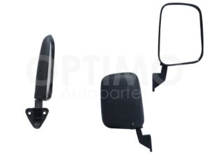 ESP5384 ESPEJO DER MANUAL NEGRO POROSO ICHIVAN 88-94