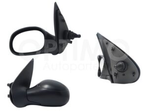 ESP5385 ESPEJO IZQ MANUAL NEGRO POROSO C/CONTROL 3PTAS PG-206 XR 01-09