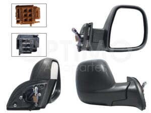 ESP5390 ESPEJO DER ELECT NEGRO POROSO C/DESEMPA?ANTE C/SENSOR TEMPERATURA (7PINES) (RIFTER 20-23 ACTIVE) PARTNER 13-24