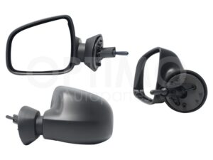 ESP5397 ESPEJO IZQ MANUAL NEGRO POROSO (SANDERO-STEPWAY 10-15) DUSTER 13-16