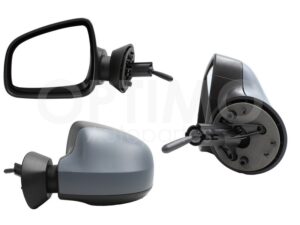 ESP5399 ESPEJO IZQ MANUAL GRIS P/PINTAR (SANDERO-STEPWAY 10-15) DUSTER 13-16
