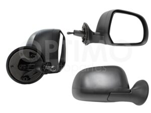 ESP5406 ESPEJO DER MANUAL NEGRO POROSO C/CONTROL (OROCH 18-22) DUSTER 17-20