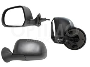 ESP5405 ESPEJO IZQ MANUAL NEGRO POROSO C/CONTROL (OROCH 18-22) DUSTER 17-20