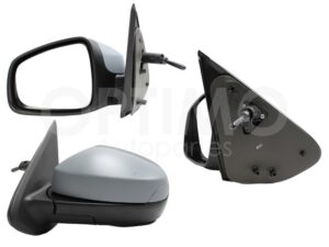 ESP5407 ESPEJO IZQ MANUAL GRIS P/PINTAR C/CONTROL (SANDERO-STEPWAY 16-20) LOGAN 15-19